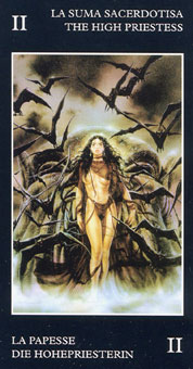 ɫ - Black Tarot - Ů˾ - The High Priestess