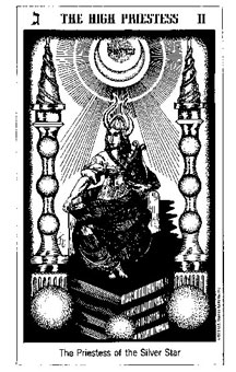 ʿ - The Hermetic Tarot - Ů˾ - The High Priestess