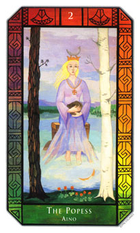 ʷʫ - Kalevala Tarot - Ů˾ - The High Priestess