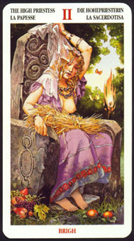  - Celtic Tarot - Ů˾ - The High Priestess