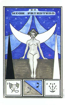 ħʽ - Tarot Of Ceremonial Magic - Ů˾ - The High Priestess