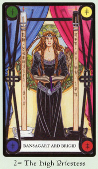  - Faery Wicca Tarot - Ů˾ - The High Priestess