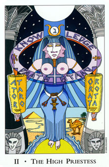  - Tarot Of The Sephiroth - Ů˾ - The High Priestess