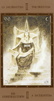 Թ - The Labyrinth Tarots - Ů˾ - The High Priestess