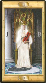 ͼԿΰ - Pictorial Key Tarot - Ů˾ - The High Priestess