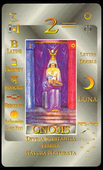  - Kabbalistic Tarot - Ů˾ - The High Priestess