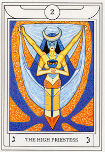 ƽ - Golden Dawn Magical Tarot - Ů˾ - The High Priestess