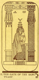 ˣUSG - Egyptian Tarot - Ů˾ - The High Priestess