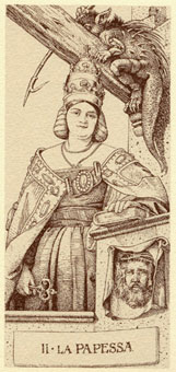 Ŷ - Durer Tarot - Ů˾ - The High Priestess