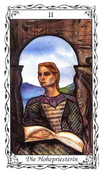 ޵ - Das Hudes Tarot - Ů˾ - The High Priestess