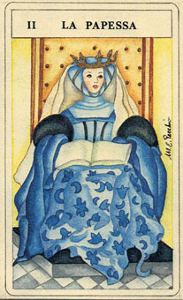 ƶ˹ - Fiabeschi Tarot - Ů˾ - The High Priestess