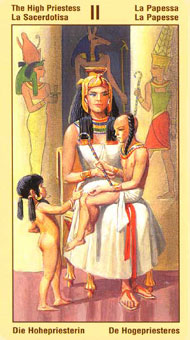 ˹ - Ramses Tarot of Eternity - Ů˾ - The High Priestess