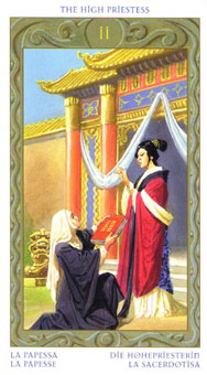 ֮ - Tarot of the Journey to the Orient - Ů˾ - The High Priestess