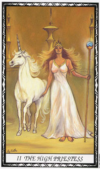  - Unicorn Tarot - Ů˾ - The High Priestess