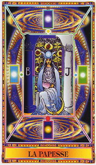 ʯΰ - Diamond Tarot - Ů˾ - The High Priestess