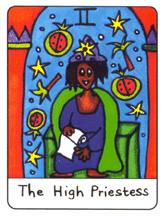  - African Tarot - Ů˾ - The High Priestess