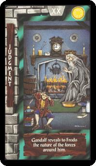 ֮ - Lord of the Rings Tarot -  - Judgement