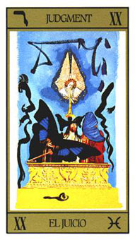 ߶ - Salvador Dali Tarot -  - Judgement