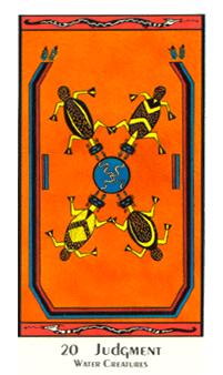 ʥ - Santa Fe Tarot -  - Judgement