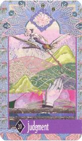 ÷ - Zerner Farber Tarot -  - Judgement