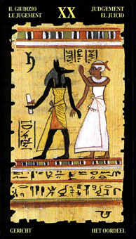  - Egyptian Tarot -  - Judgement