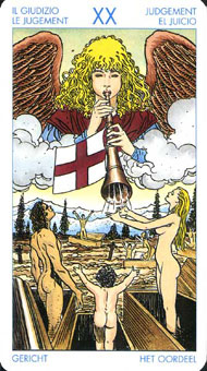 ʥ׳ΰ - Universal Waite Tarot -  - Judgement