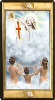 ͼԿΰ - Pictorial Key Tarot -  - Judgement