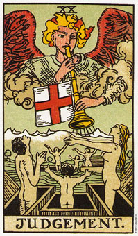 ԭʼΰ - Original Rider-Waite Tarot -  - Judgement