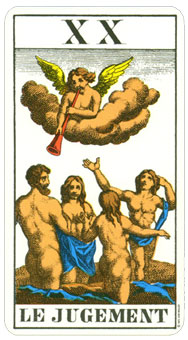 1JJʿ1974 - 1JJ Swiss Tarot 1974 -  - Judgement