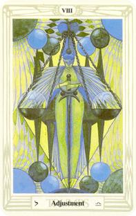  - Croley Tarot -  - Justice