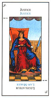  - Etteilla Tarot -  - Justice