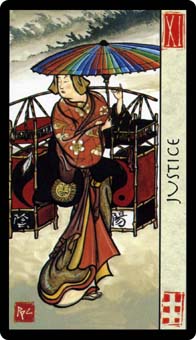 ˮ - Feng Shui Tarot -  - Justice