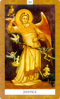 ƽʱ - Golden Tarot -  - Justice