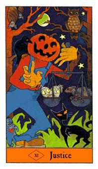 ʥ - Halloween Tarot -  - Justice