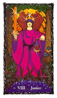 ʥõ - Sacred Rose Tarot -  - Justice