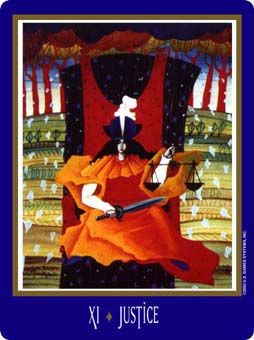  - New Century Tarot -  - Justice