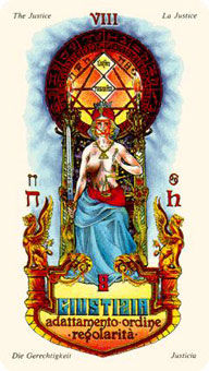 ˹ - Stella Tarot -  - Justice