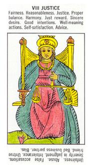 ѧ - Starter Tarot -  - Justice