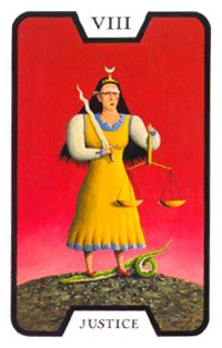 Ů - Tarot of the Witches -  - Justice