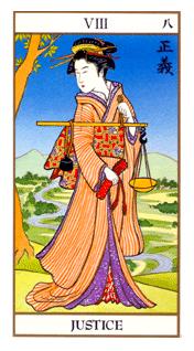  - Ukiyoe Tarot -  - Justice