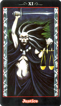 Ѫ - Vampire Tarot -  - Justice