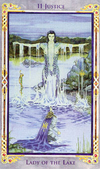 ɪ - Legend Arthurian Tarot -  - Justice