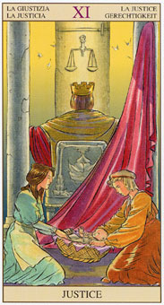 ӽΰ - Tarot of the New Vision -  - Justice