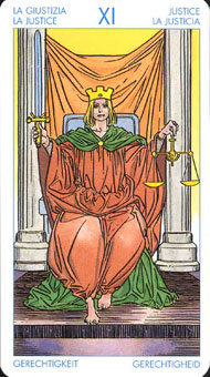 ʥ׳ΰ - Universal Waite Tarot -  - Justice