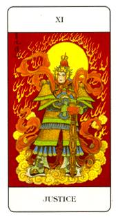 й - Chinese Tarot -  - Justice