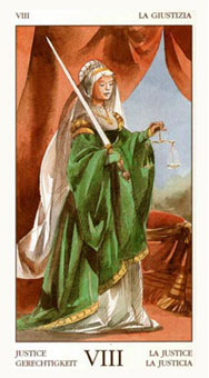 ո - Tarot of The Renaissance -  - Justice