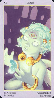 ؾ - Fey Tarot -  - Justice