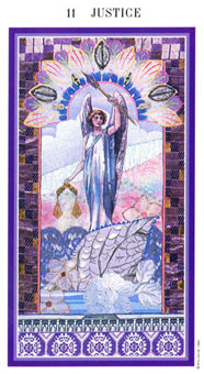 Ȼ - The Enchanted Tarot -  - Justice