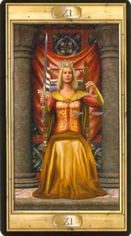 ͼԿΰ - Pictorial Key Tarot -  - Justice