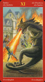  - Dragons Tarot -  - Justice